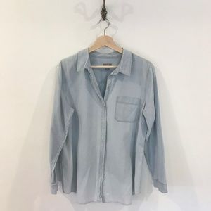 Classic Chambray Button-Down